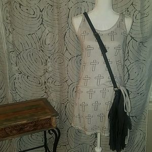 Life IS A Joke  Cross t-shirt dress 🕇